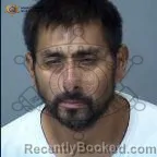 Mugshot of Otniel Quebrado Estrada booked in Maricopa County, Arizona on October 18, 2026