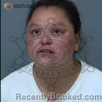 Mugshot of Amanda Amber Charley booked in Maricopa County, Arizona on October 18, 2026