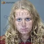 Mugshot of Haley Jane Rapp booked in Maricopa County, Arizona on October 18, 2026