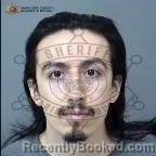 Mugshot of Angel Rudy Valencia booked in Maricopa County, Arizona on October 18, 2026