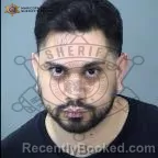 Mugshot of Mauricio Gamez booked in Maricopa County, Arizona on October 18, 2026