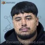 Mugshot of Osvaldo Robles booked in Maricopa County, Arizona on October 18, 2026