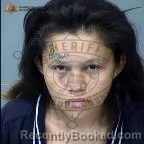 Mugshot of Celecia Benally booked in Maricopa County, Arizona on October 18, 2026