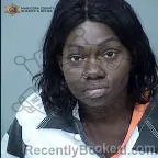 Mugshot of Jazmine Iman Braggs booked in Maricopa County, Arizona on October 18, 2026