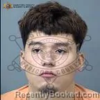Mugshot of Frank Matix Tadeo booked in Maricopa County, Arizona on October 18, 2026