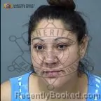 Mugshot of Veronica Martinez booked in Maricopa County, Arizona on October 18, 2026