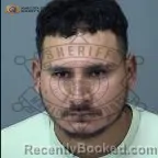 Mugshot of Alonzo Jose Sanabria booked in Maricopa County, Arizona on October 18, 2026