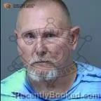 Mugshot of Dallas Brown booked in Maricopa County, Arizona on October 18, 2026