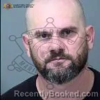Mugshot of Justin Bush booked in Maricopa County, Arizona on October 19, 2026