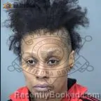 Mugshot of Ebony Lauren Williams booked in Maricopa County, Arizona on October 19, 2026