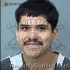 Mugshot of Andrew Isaac Bastida Martinez booked in Maricopa County, Arizona on October 19, 2026