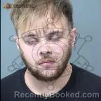 Mugshot of Noah Alan Joe Linville booked in Maricopa County, Arizona on October 19, 2026