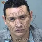 Mugshot of Jose Domingo Guillen Perez booked in Maricopa County, Arizona on October 19, 2026