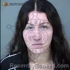 Mugshot of Alisia Mercedes Andreasen booked in Maricopa County, Arizona on October 19, 2026