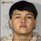 Mugshot of Luis Alberto Lozoya booked in Maricopa County, Arizona on October 19, 2026