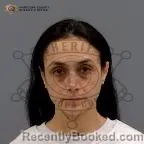 Mugshot of Kandi Sano booked in Maricopa County, Arizona on October 20, 2026
