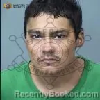 Mugshot of Adan Garcia Sanchez booked in Maricopa County, Arizona on October 20, 2026