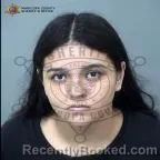 Mugshot of Adamarise Coronado booked in Maricopa County, Arizona on October 20, 2026