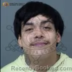 Mugshot of Jesus Roberto Garcia Esparza booked in Maricopa County, Arizona on October 20, 2026