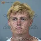 Mugshot of Simon Sean Komperda booked in Maricopa County, Arizona on October 20, 2026