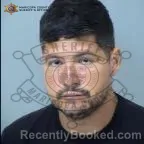Mugshot of Kenneth Fabian Santana booked in Maricopa County, Arizona on October 21, 2026
