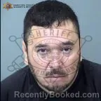 Mugshot of Jose Alberto Silva-Torres booked in Maricopa County, Arizona on October 21, 2026