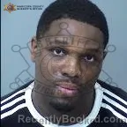 Mugshot of Terrell Harris booked in Maricopa County, Arizona on October 21, 2026