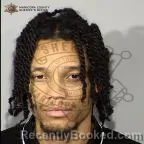 Mugshot of Dionte Jabari Campbell booked in Maricopa County, Arizona on October 21, 2026