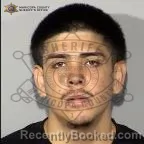 Mugshot of Andres Flores booked in Maricopa County, Arizona on October 21, 2026