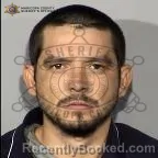 Mugshot of Miguel Alexandro Arvizu booked in Maricopa County, Arizona on October 21, 2026