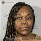 Mugshot of Shanti Michelle Houston booked in Maricopa County, Arizona on October 21, 2026
