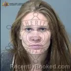Mugshot of Nicole Angel Mia Warren booked in Maricopa County, Arizona on October 22, 2026