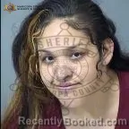 Mugshot of Maria Nevarez booked in Maricopa County, Arizona on October 22, 2026