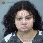 Mugshot of Isabelle Angelina Casey booked in Maricopa County, Arizona on October 22, 2026