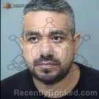 Mugshot of Alonso Saucedo booked in Maricopa County, Arizona on October 22, 2026