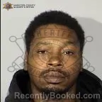 Mugshot of Omari Williams booked in Maricopa County, Arizona on October 22, 2026