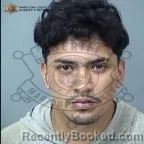 Mugshot of Duatre Yahir Montano booked in Maricopa County, Arizona on October 22, 2026