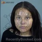 Mugshot of Tyra Angel Scarpaci booked in Maricopa County, Arizona on October 23, 2026