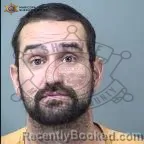 Mugshot of Derek Sweet booked in Maricopa County, Arizona on October 23, 2026