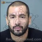 Mugshot of Jose Miguel Tholentino booked in Maricopa County, Arizona on October 23, 2026