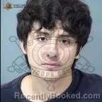 Mugshot of German Valencia booked in Maricopa County, Arizona on October 23, 2026