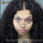 Mugshot of Janiya Denise Tyler booked in Maricopa County, Arizona on October 23, 2026