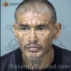 Mugshot of Angel Bustos booked in Maricopa County, Arizona on October 23, 2026