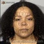Mugshot of Chante Latoy Renouf booked in Maricopa County, Arizona on October 23, 2026