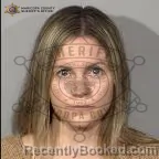Mugshot of Asha Marie Wheeler booked in Maricopa County, Arizona on October 23, 2026