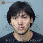 Mugshot of Xavier Benjamin Michael Salcido booked in Maricopa County, Arizona on October 24, 2026