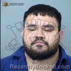 Mugshot of Jose Artemio Garcia booked in Maricopa County, Arizona on October 24, 2026