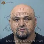 Mugshot of Farias Salvador booked in Maricopa County, Arizona on October 24, 2026