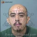 Mugshot of Francisco Aaron Saldana Reyes booked in Maricopa County, Arizona on October 24, 2026