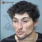 Mugshot of Mark Matthew Velez booked in Maricopa County, Arizona on October 24, 2026